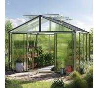 GFP Pro 311 x 311 cm Serre de jardin, aluminium, incl. kit d'accessoires Pro 2 - (GFPV00213)