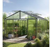 GFP Pro 311 x 534 cm Serre de jardin, aluminium, incl. kit d'accessoires Pro 2 - (GFPV00231)