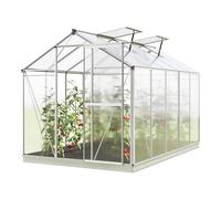 GFP Standard 192 x 317 cm Serre de jardin, incl. kit d'accessoires XL, 6 mm panneaux double paroi - (GFPV00732)