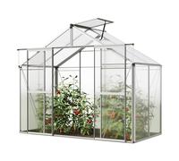 GFP Standard 256 x 131 cm Serre de jardin, 6 mm panneaux double paroi - (GFPV00734)