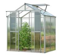 GFP Serre Picco 2 Cadre Aluminium 179 x 133 cm Panneaux en Polycarbonate de 8 mm