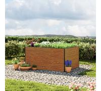 GFP Standard 150 x 119 x 77 cm Carré potager surélevé, aspect bois - (GFPV00336)