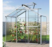 GFP Standard 192 x 131 cm Serre de jardin, 6 mm panneaux double paroi - (GFPV00722)