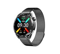 GFPHBJ Montre Connectée Homme Écran HD De 1,55" Appel Bluetooth Traqueur De Fitness Surveillance De La Santé IP67 Étanche Pédomètre Smartwatch pour iOS/Android,E
