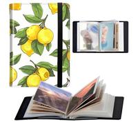 GFRGTFHYT Album photo de 10 x 15 cm à 120 pochettes avec bande élastique, joli livre photo en cuir synthétique de petite capacité pour photos de famille, mariage, voyage, anniversaire, vacances