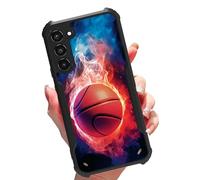 GFRGTFHYT Coque de téléphone pour Samsung Galaxy S21 FE 5G - Fine et résistante aux chocs - Coins en TPU souple - Coque de protection hybride en plastique rigide pour Galaxy S21 FE 6,4" 2022, ballons
