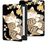 GFRGTFHYT Étui pour Kindle Scribe 10,2" (version 2024/2022) léger en similicuir PU, réglable, multi-angle, Smart Shell avec fonction veille/réveil automatique pour liseuse Kindle Scribe de 10,2", un