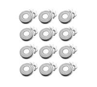 GFRWKCEX Têtes de Rasoir de Rechange, compatibles avec Le crâne, Rasoir Pitbull Gold Pro, Lame de Rechange for Rasoir Pitbull(12 PCS S)