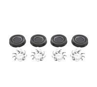 GFRWKCEX Têtes de Rasoir de Rechange, compatibles avec Le crâne, Rasoir Pitbull Gold Pro, Lame de Rechange for Rasoir Pitbull(4 PCS B)