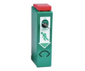 GFS GFS EH-Gardien de porte 990 100 PHZ avec 2 clés, vert laqué, préalarme, pile 9 V Quantité:1