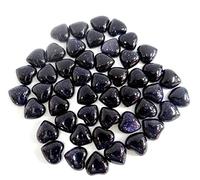 Gfsdjalkj 5 0PCS 10 * 1 Pendentif Cabochon Crystal Cabochon Crystal Cabochon Heart Heart Heart Convient à Bricolage Bijoux Collier Accessoires (Metal Color : NO.12)