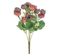 Gfsdjalkj Fleurs artificielles en Soie, bourgeons de thé, for Salle de Mariage, Bouquets de mariée, décoration de Centre de Table de Festival, Remplissage de Vase(Orange)