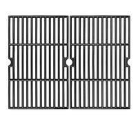 GFTIME 41,9 x 54,6 cm Grille de Barbecue en Fonte Émaillée de Rechange pour Tepro Toronto, Aktiva Angular, EL Fuego Montreal, TAINO Hero XL, Accessoires pour Barbecue, Lot de 2