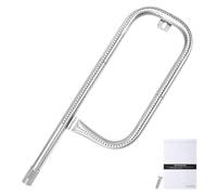GFTIME 43,8CM 60040 Tube de Brûleur Accessoire pour Weber Q100 Series, Q100 Q120, Q1000 Q1200 Grill Modèle 50060001 51010001 51060001 LP, Partie 69957, Acier Inoxydable Brûleur de Tube Gaz