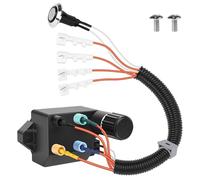 GFTIME 66355 Kit d'allumage de rechange pour Weber Genesis II 410 & 210 Series (2017 et nouveau), allume-barbecue électronique, avec gestion des fils et protection en céramique, module d'allumage 4