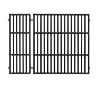 GFTIME Grille de cuisson en fonte 48,1 x 68,3 cm pour Weber Genesis II/LX 300, Genesis E/S 310 315 320 325 330 335 345 (2017+) & New Genesis 300 (2022) Référence : 5 668. 02 66805