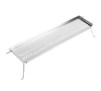 GFTIME Grille de maintien au chaud en acier inoxydable pour Enders Monroe Pro 4, 74,4 x 24 cm, pièce de rechange, étagère supérieure pour garder au chaud la viande, les légumes et le pain