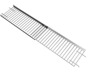 GFTIME Grille de maintien au chaud universelle, réglable de 50 cm à 82 cm, pour Enders Kansas II Pro, Burnhard, RÖSLE VIDERO, Nexgrill, Dynaglo, Monument 4/5 brûleurs, pièce de rechange en acier