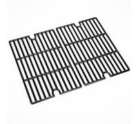 GFTIME Lot de 2 grilles de cuisson en fonte émaillée pour barbecue à gaz et au charbon de bois, 42 x 55 cm, pour Tepro Toronto, Taino Hero XL, Aktiva Angular, EL Fuego Montréal