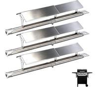 GFTIME Lot de 3 brûleurs universels de 31 à 45 cm - Pièces de rechange pour Landmann Triton, Enders, Campingaz, Burnhard Fred, Taino, Tepro, Proficook, Barbecook, brûleurs et plaques chauffantes en