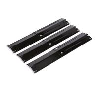 GFTIME Lot de 3 cache-brûleurs universels de 29,8 à 53,3 cm pour la plupart des barbecues à gaz, émail, pour Charbroil, Landmann, Enders, Taino, Barbecook, Proficook, etc
