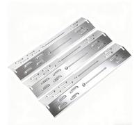 GFTIME Lot de 3 couvercles de brûleur en acier inoxydable pour Landmann, Burnhard, Taino, Tepro, Jamestown, Répartiteur de flamme pour Charbroil, Tenneker, Napoléon Freestyle 365, Jamie Oliver