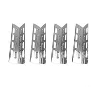 GFTIME Lot de 4 plaques chauffantes de rechange en acier inoxydable pour barbecue Kenmore Master Forge Perfect Flame