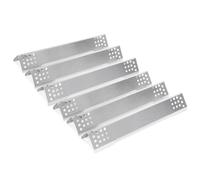 GFTIME Lot de 6 Cache-brûleurs en Acier Inoxydable pour Barbecue à gaz Rösle Videro G3, G3-S, G3-S Nero, Vario+, 1,0 mm pour pièces de Rechange Rösle Videro, Accessoires pour séries G2, G4, G6 et