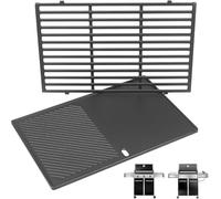 GFTIME Weber 7524 7524 75 cm Grille de cuisson en fonte et plaque de cuisson pour Weber Genesis E-310/320/330, S-310/320/330, CEP-310/320/330, S-310/320/330 528 et 20 cm. 1 pièce