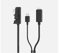 GFTVRCE Pico NEO 3 PRO Câble DP, connexion directe USB-C vers DisplayPort, cordon de liaison vapeur, pour Tab S2 - Câble USB Type-C vers HDMI, noir