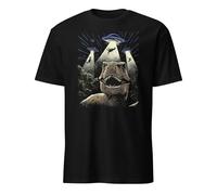 gfu6dle Alien Dinosaur Shirt Dinosaur Selfie Alien UFO Encounter T-Shirt Size S-3XL Gift Black L