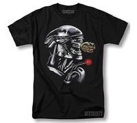 gfu6dle Alien ET Shirt Movie Poster Vintage Graphic Design T-Shirt Black 3XL