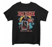 gfu6dle Men's Rush Moving Pictures Slim Fit T-Shirt X-Large Black XXL