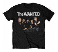 gfu6dle Men's Wanted Retro Slim Fit T-Shirt X-Large Black XL