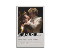 GFUWEWQEGUU Affiches d'Anna Karenina - Impression sur toile vintage pour salon, chambre à coucher - 20 x 30 cm - Sans cadre