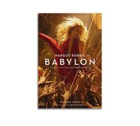 GFUWEWQEGUU Babylon Poster décoratif sur toile vintage pour salon, chambre à coucher, 50 x 75 cm, sans cadre