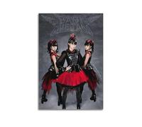 GFUWEWQEGUU Babymetal Poster décoratif sur toile vintage pour salon, chambre à coucher, 40 x 60 cm, sans cadre