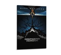 GFUWEWQEGUU Deepwater Horizon Poster mural décoratif sur toile vintage pour salon, chambre à coucher, 60 x 90 cm, style cadre