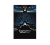 GFUWEWQEGUU Deepwater Horizon Poster mural décoratif sur toile vintage pour salon, chambre à coucher, 50 x 75 cm, sans cadre