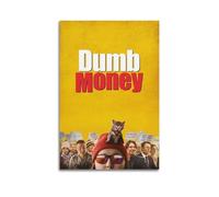 GFUWEWQEGUU Dumb Money Poster décoratif sur toile vintage pour salon, chambre à coucher, 50 x 75 cm, style sans cadre