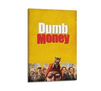 GFUWEWQEGUU Dumb Money Poster décoratif sur toile vintage pour salon, chambre à coucher, 60 x 90 cm, style cadre