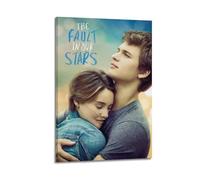 GFUWEWQEGUU Poster décoratif sur toile « The Fault in Our Stars » - Décoration murale vintage pour salon, chambre à coucher, 50 x 75 cm - Style cadre