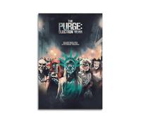 GFUWEWQEGUU Poster Movie The Purge Election Year - Poster esthétique - Art mural décoratif - Toile vintage pour salon, chambre à coucher - 20 x 30 cm - Style sans cadre