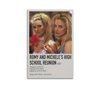 GFUWEWQEGUU Romy And Michele's Poster mural décoratif sur toile pour salon, chambre à coucher, 60 x 90 cm, style rétro