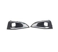 GFVFGNLNNA 1 Paire De Couvercle De Phare Antibrouillard De Voiture Capots Bordure Sans Trou De Capteur Pour Peugeot 4008 5008 GT