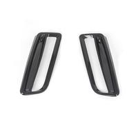 GFVFGNLNNA Cadre Phare Antibrouillard Calandre DRL Couvercle Phare Antibrouillard Pour Chevy Pour Chevrolet Pour Camaro ZL1 RS 1LT 2016 2017 2018 2019 (1 Pair Black)