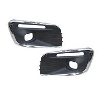 GFVFGNLNNA Cadre Phare Antibrouillard Pour Pare-choc Avant Voiture Capots Bordure Pour Citroën Pour Elysée Pour C-Elysée 2017 2018 2019 (1 Pair)