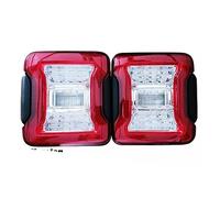 GFVFGNLNNA Feux Arrière De Lumière De Voiture Pour Jeep Pour Wrangler JL 2018 2019 Feu Arrière Arrière 12V Feu De Circulation Diurne Feu Stop (US Version)