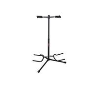 Stand double pour guitare protection caoutchouc