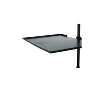 Gator Frameworks Tablette utilitaire à pince pour pied de micro GFW-SHELF1115 15"×11" noir 10 livres